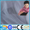 manufacture Ne80 air jet spun polyester grey shawl fabric